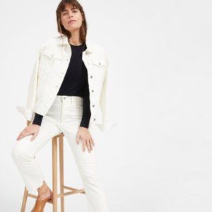 Everlane White Denim Jacket 🤍